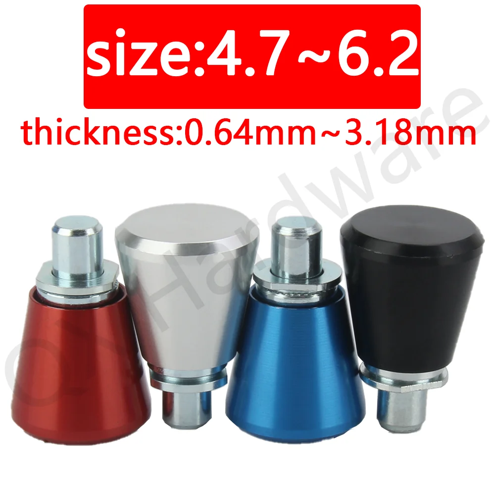 10pcs/lot QX521 Aluminum Alloy Threaded-In Spring-Loaded Plunger Spring Plunger With Zinc Plated Treatment