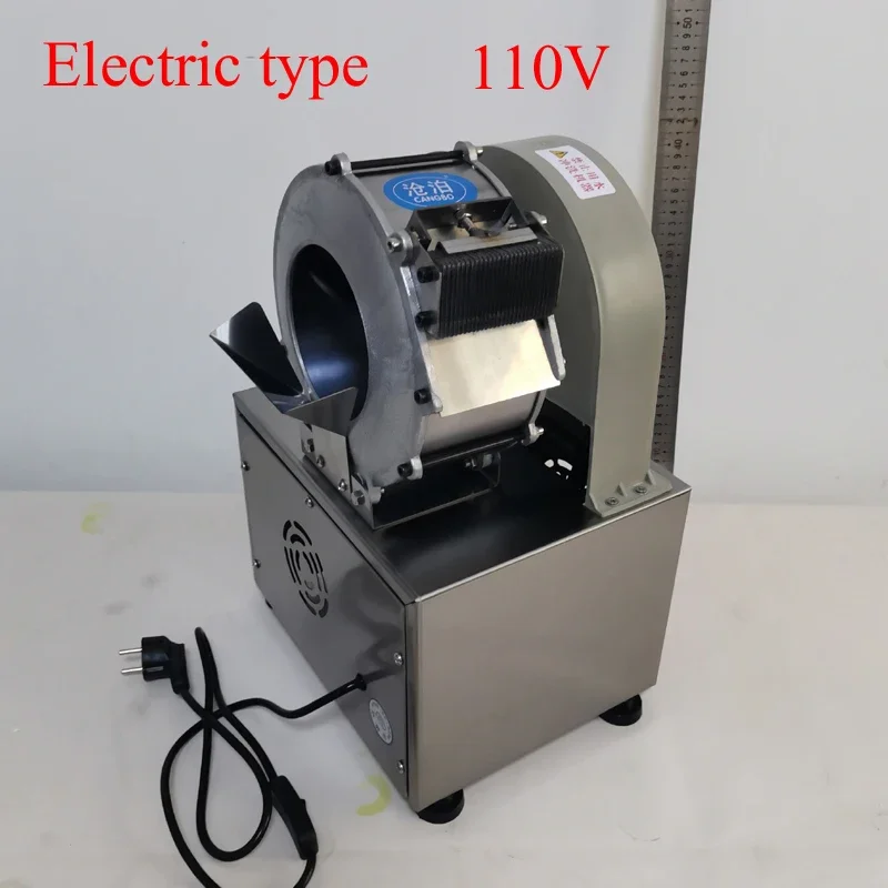 Commerciële kleine multifunctionele automatische groentebladsnijmachine Groentensnijder