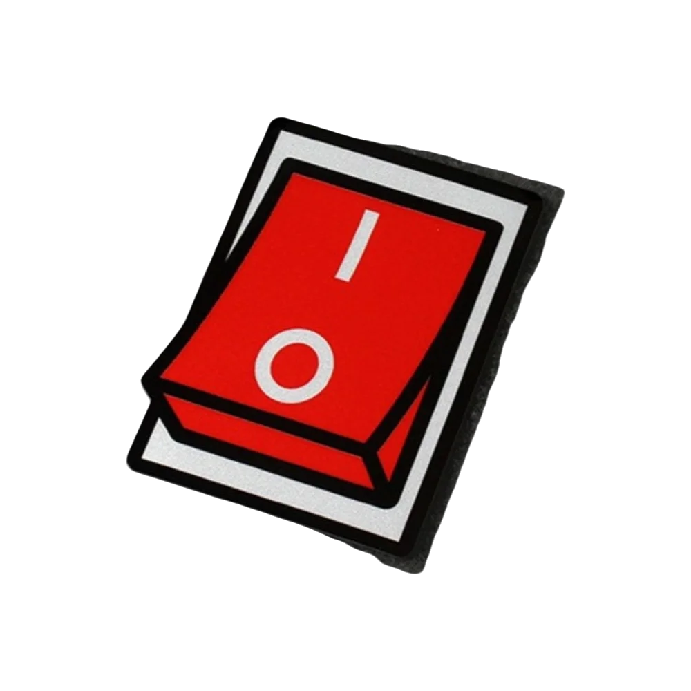 Decorative 2D Flat Car Stickers Scratch Cover Protective Switch Sockets Reflective Stickers Self-Adhesive Waterproof