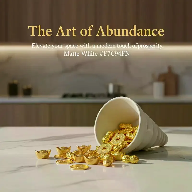 100PCS Mini Gold Dollars Attract Wealth Luck Charms Gold Ingots Gold Melon Seeds Handicrafts