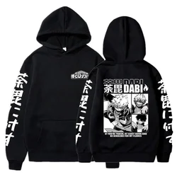 Anime My Hero Academia MHA Hoodie Dabi Manga Icons Sweatshirt Boku No Hero Academia Gift Clothing Sudadera Felpa Moletom