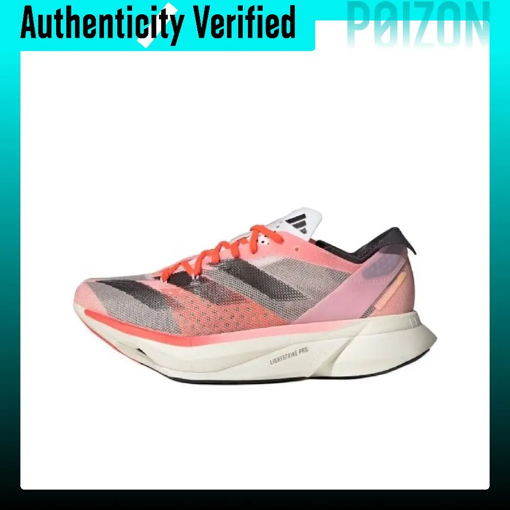 Adidas Adizero Adios Pro 3 Running Shoes Women's Low-top Sparkle Pink/Aurora Metallic/Sand Pink ID3612
