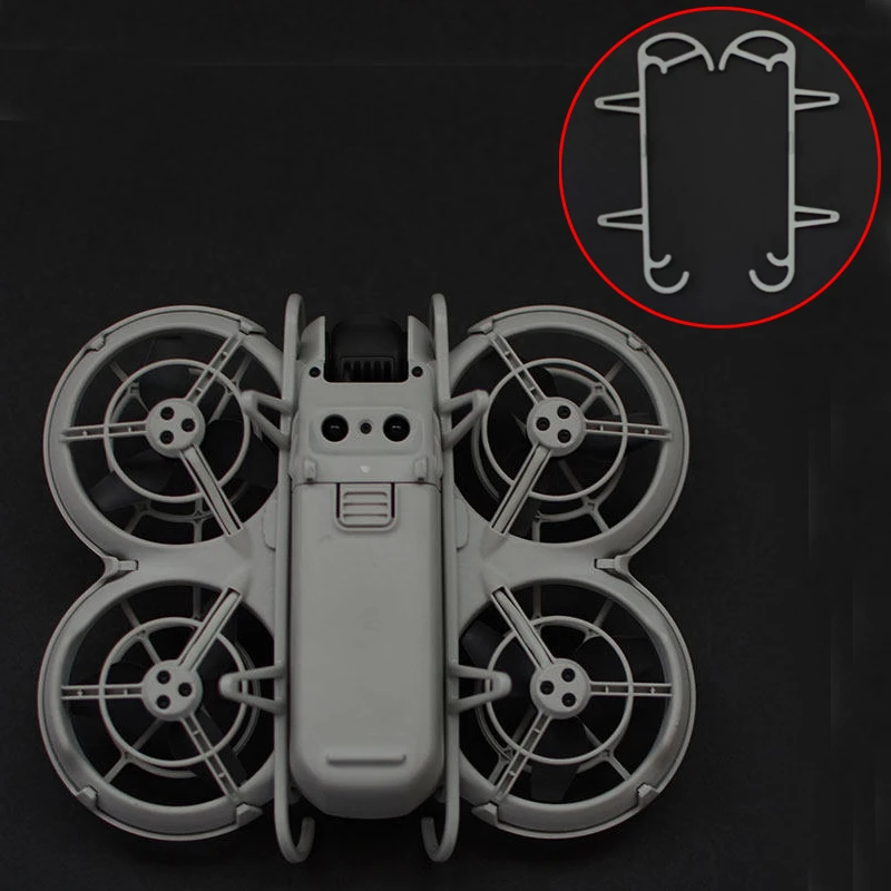 1Set Gimbal Camera Anti-Collision Protection Bar Lens Guard with Extended Landing Gear Injection Molding Protector for DJI NEO