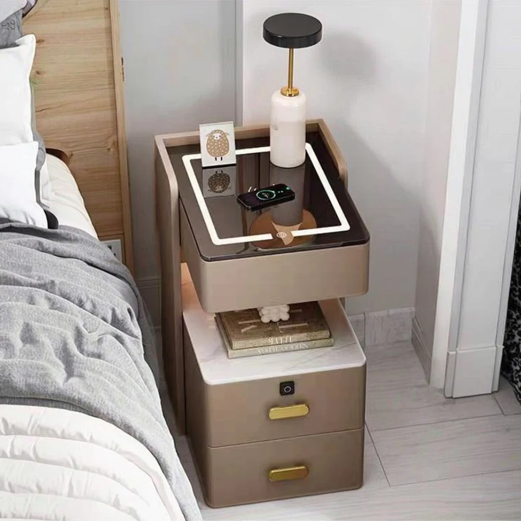 작고 스마트한 침대 옆 캐비닛, 심플하고 모던하며 고급 - Smart Home Simple 리뷰 및 가격