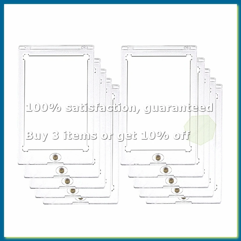 10Pcs 35PT Hard Magnetic Card Holder for Idol Photo Cards Protector Sports Trading Card Toploaders Display Case A-DTB3