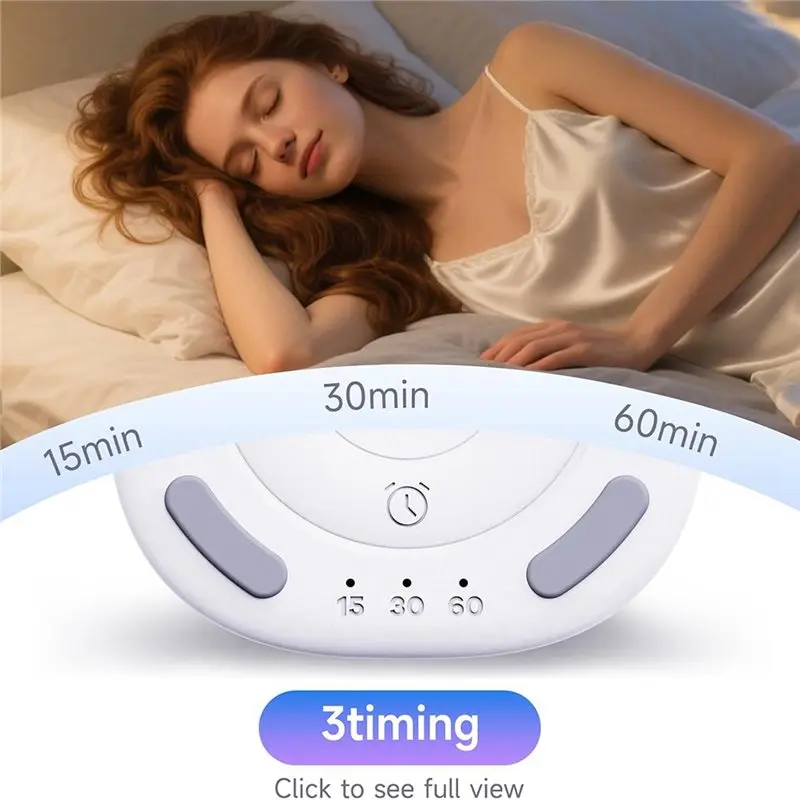 AA60 White Noise Machine for Sleep, 10 Soothing Sounds 7 Night Light for Colors 3 Timer Settings, Ideal for Home Office Travel