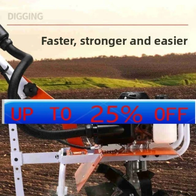 

yhm micro-tiller plowing soil clearing multi-functional agricultural small-scale plowing field