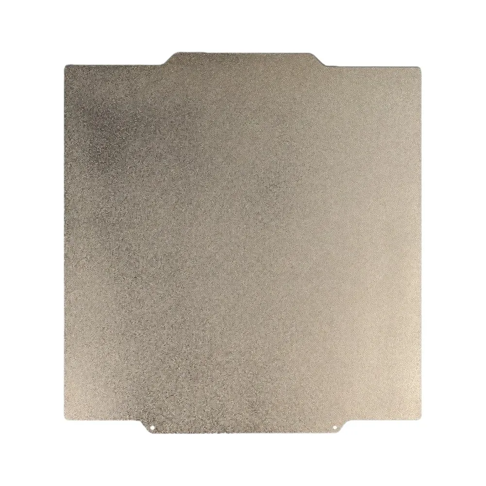 Double Sided Textured For Pei Build Plate 277x266mm Flexible Spring For Steel Sheet For Flashforge C5 Pro For 3D Printer Heated