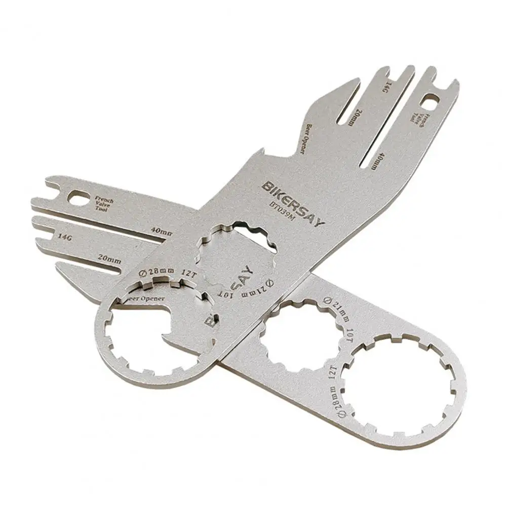

Lock Pedal Tool Multi-function Bike Tool Essential Bicycle Maintenance Tools Brake Wrench Disc Rotor Alignment for Flattening