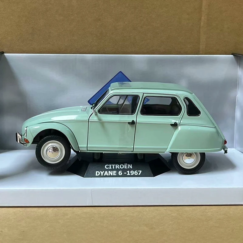 SOLIDO 1:18 Scale CITROEN DYANE 6 1967 Simulation Alloy Car Model Diecast Toy Collectible Ornaments