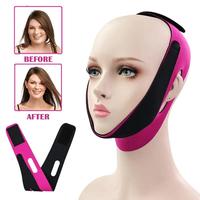 1pcs Elastic Face Slimming Bandage V Line Face Shaper Women Chin Cheek Lift Up Belt Facial Massage Strap Face Skin Care Beauty
