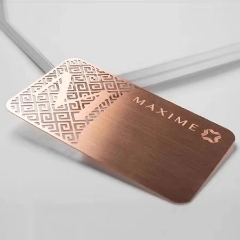 custom.High-end Metal Card Customized VIP Membership Card Visiting Card