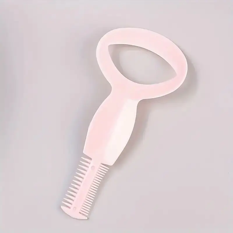 1pc pro prático kit de estêncil de delineador-protetor de máscara de fácil de usar com pente e ferramenta aplicadora de cílios para precisa