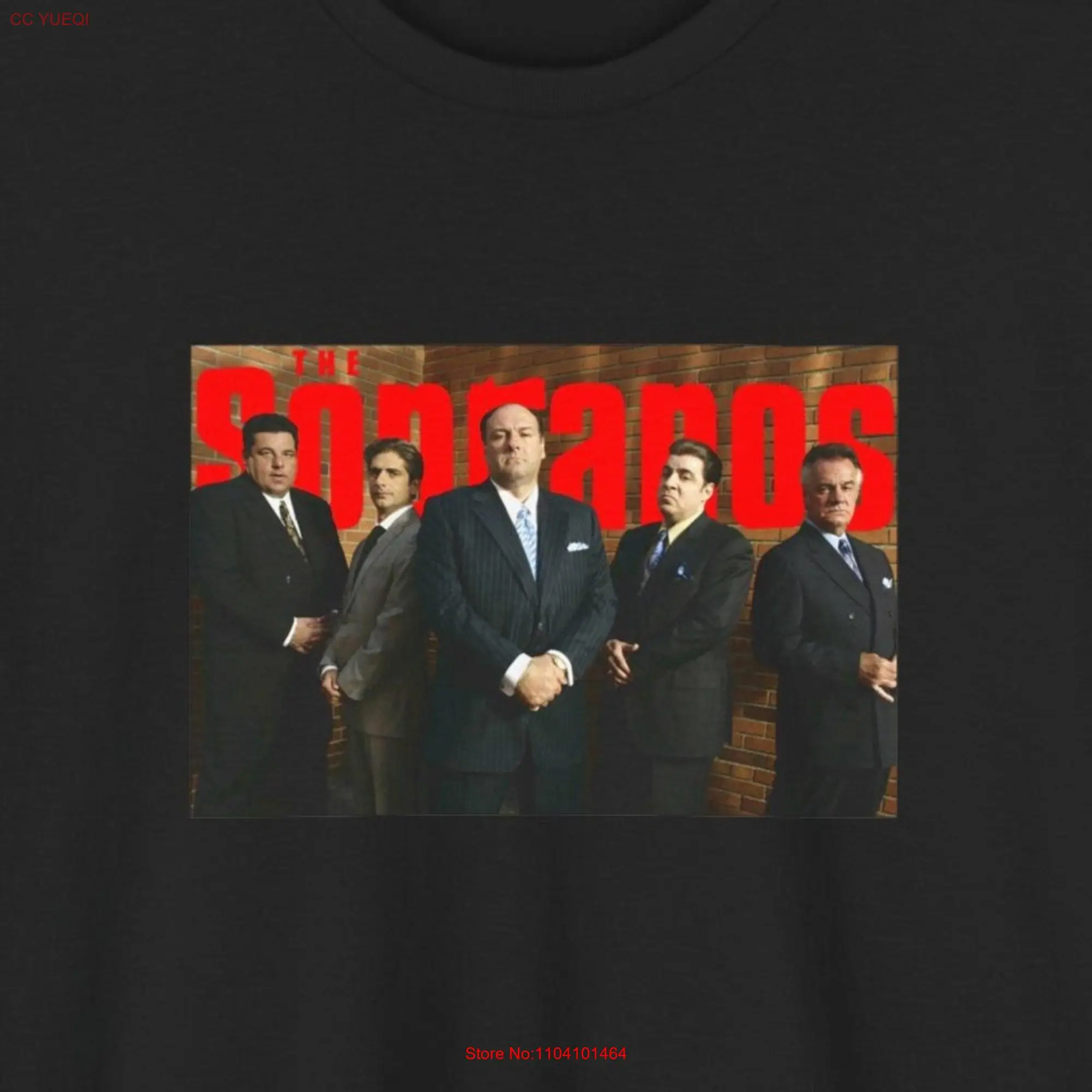 The Sopranos T Shirt Mafia Tony Soprano Christopher Moltisanti Paulie Gualtieri Silvio Dante Dr Melfi Carmela Bada Bing