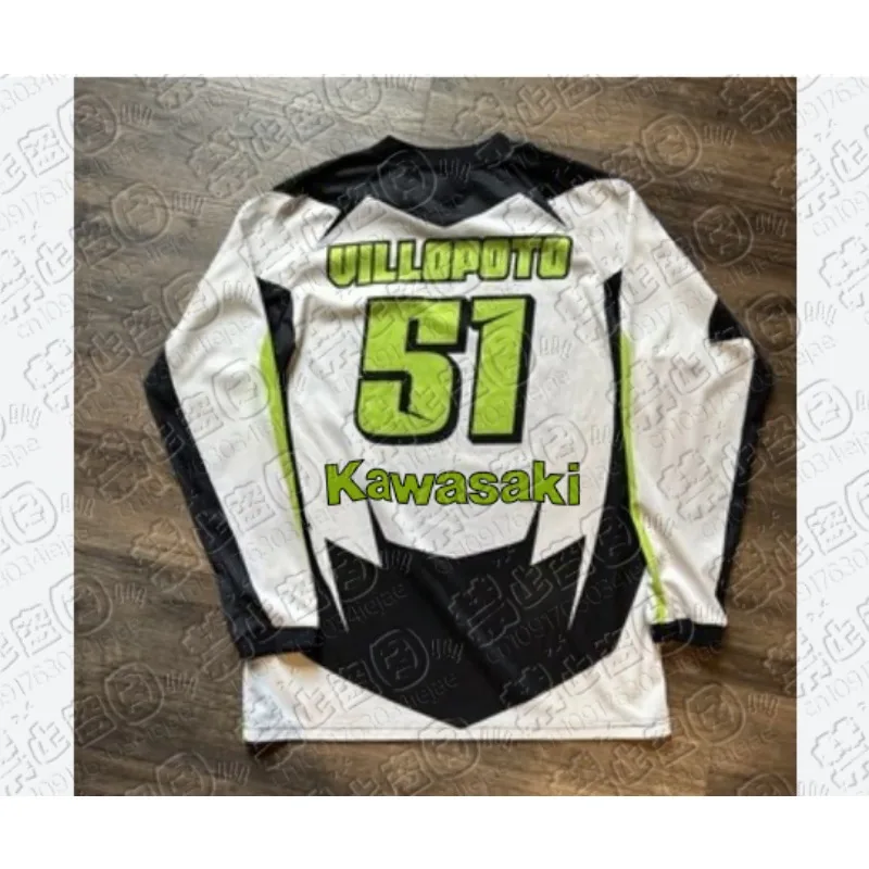 

Kawasaki Summer Outdoor Sports Trendy Quick Drying Breathable Motorcycle Long Sleeved Thin Sport Comfortable Long Sleeved Shirt