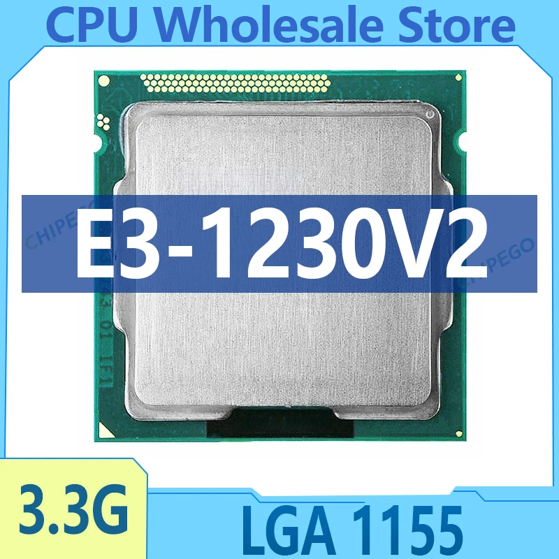 Xeon E3 1230 v2 E3-1230v2 E3 1230 v2 3.3 GHz Quad-Core CPU Processor 8M 69W LGA 1155