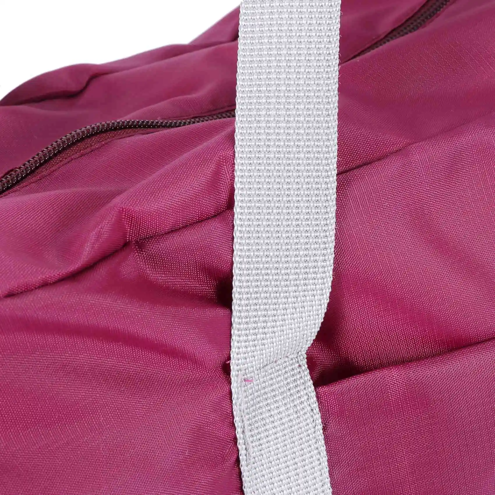 FAST-2X Large Capacity Casual Folding Waterproof Luggage Storage Bags Suitcase Travel Pouch Handbag Tote Bag Burgundy