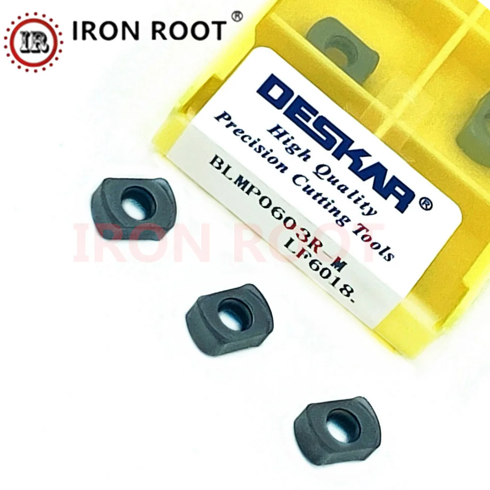DESKAR طحن إدراج BLMP0603R-M LF6018 LF6028 آلات طحن كربيد أدوات تحول المعادن أدوات تحول باستخدام الحاسب الآلي ل BLMP0603