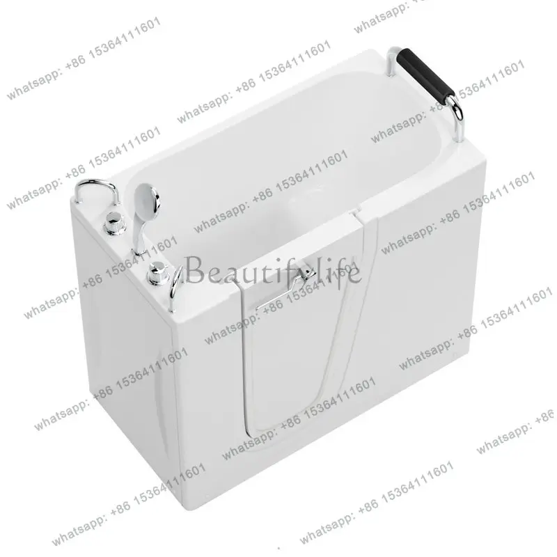 Walk-in elderly bathtub acrylic barrier-free thermal insulation bath