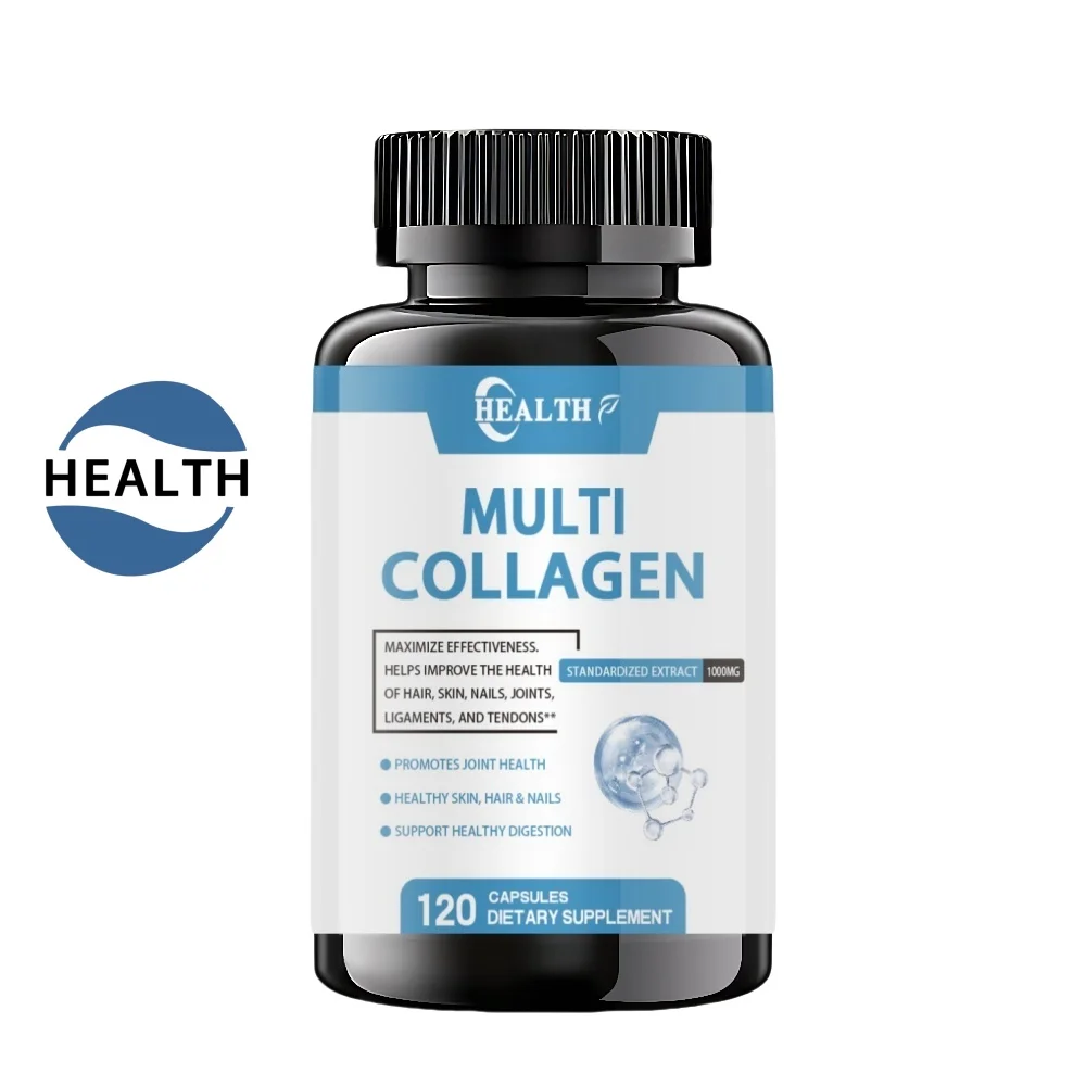 HEALTH Marine Collagen Soft Capsules - Collagen Supplements, Fish Collagen Pills,