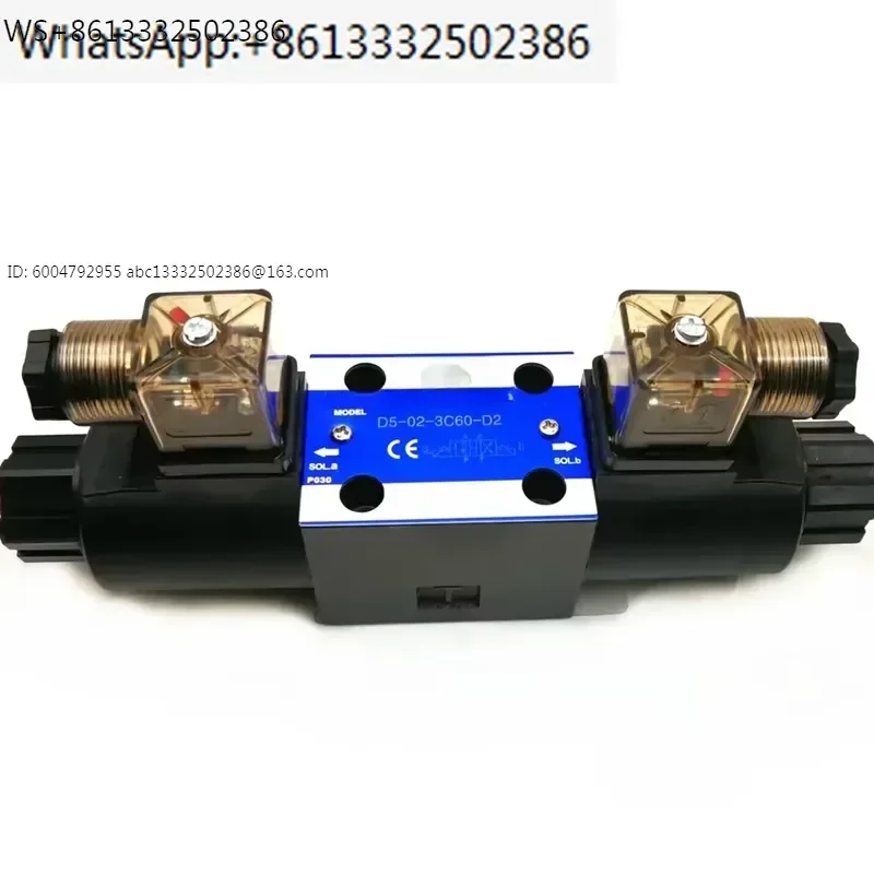 D5-02-3C60-D2 Valves Solenoid Operated Directional Valves D5-02-3C60-D2 24V