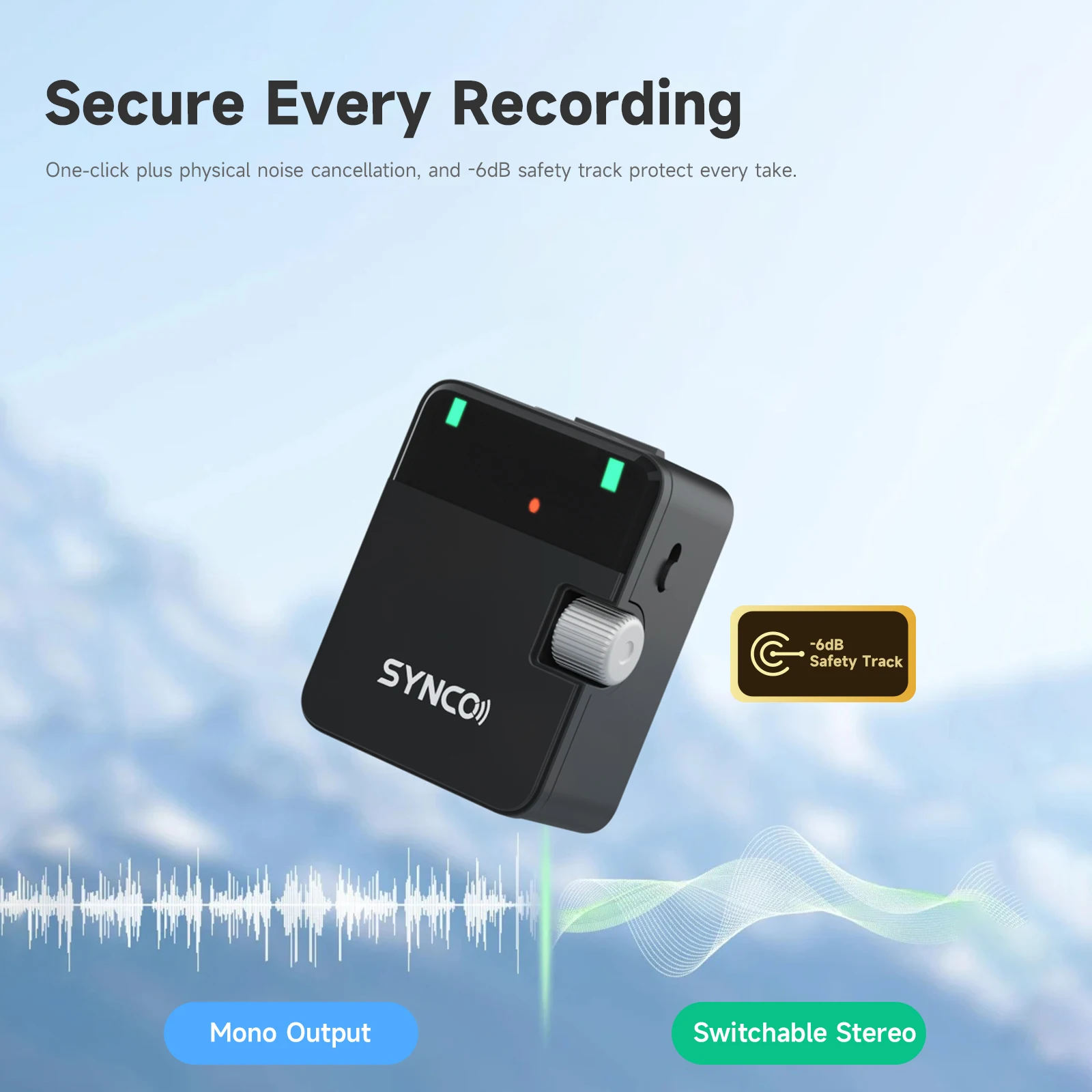 SYNCO Mic-D2 20 هرتز إلى 20 كيلو هرتز ميكروفون بندقية لاسلكي فائق القلب مع دفعة جهير مدمجة لأفلام إيندي وثائق التلفزيون #3