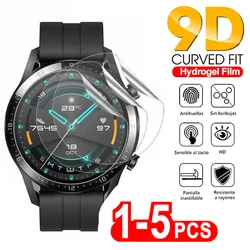 HD Curved Hydrogel Screen Protector For Huawei Watch GT 2Pro 2E 42mm 46mm Soft Film Watch Es For Honor Watch Magic 2 Accessories