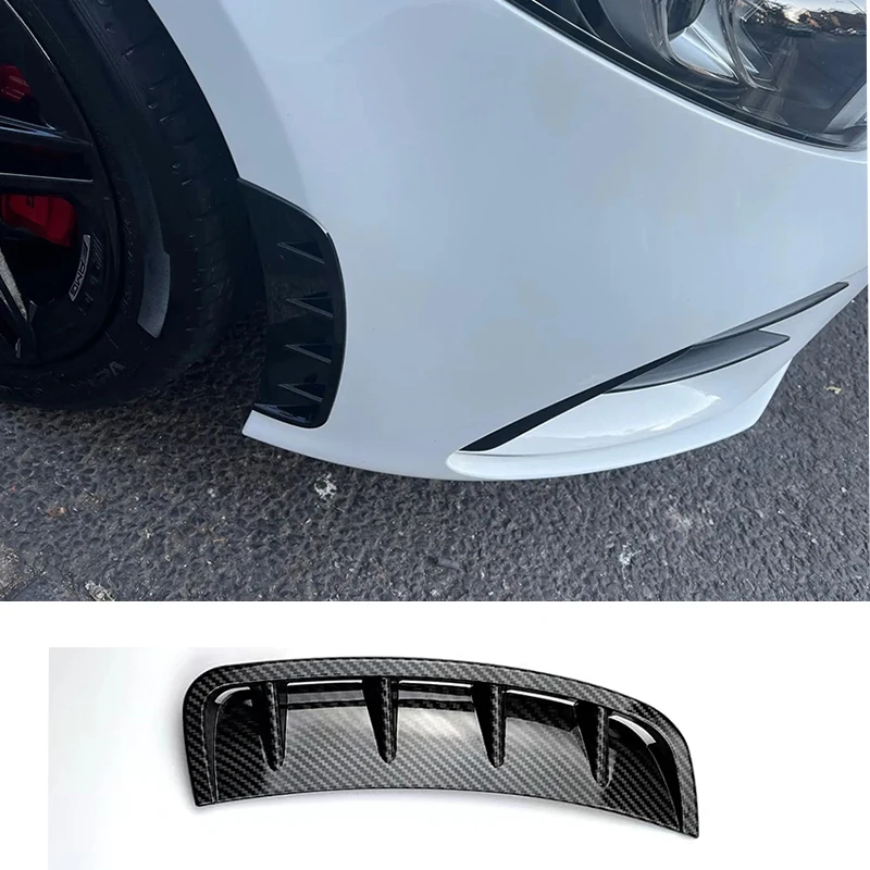 Car front bumper surround shark gill leaf plate decoration bumper anti-collision universal bumper protection sticker
