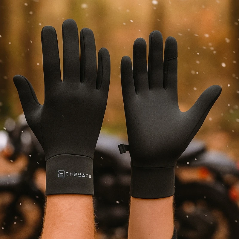 

Touch Screen Long Fingers Motorcycle gloves Soft Sports Cycling Gloves MTB Road Bike Riding Racing Women Men Bicycle Gloves