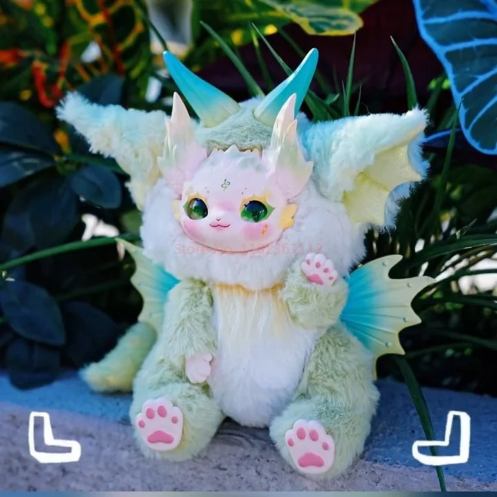 Nieuwe echte vinyl schattige pop Dumia Mystery Box Cloud Tour berg- en zee-serie blinde doos schrift ornament verjaardag meisje cadeau