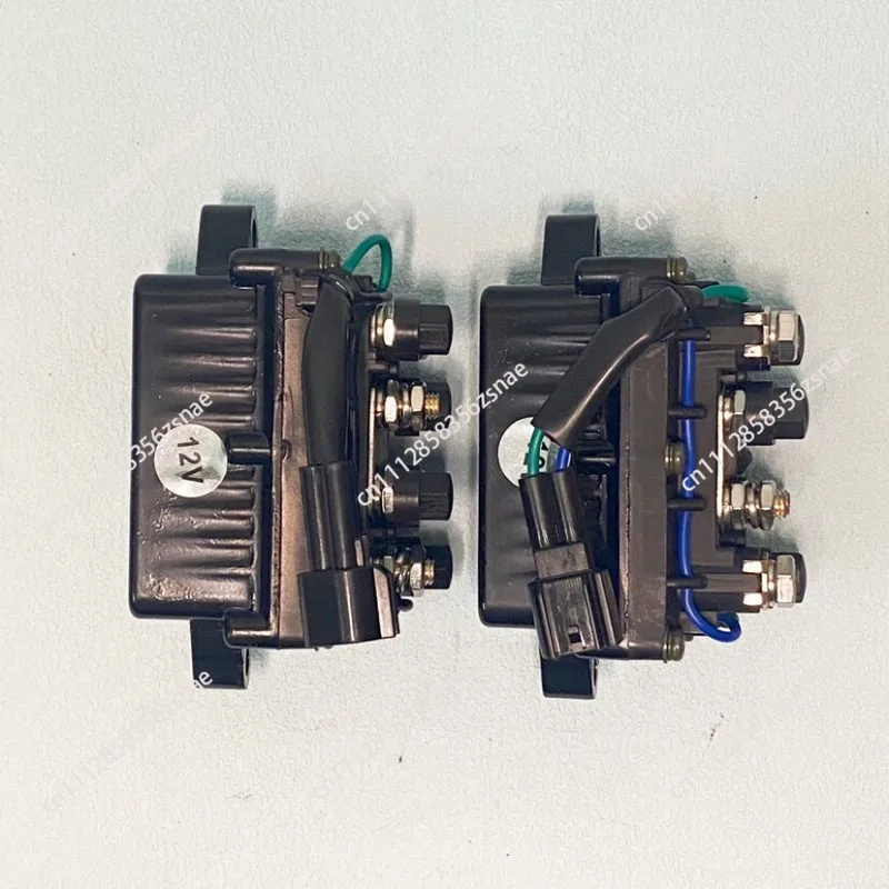 Outboard motor lifting relay lift switch, high-quality coil two-plug three-prong suction switch, universal for Yamaha