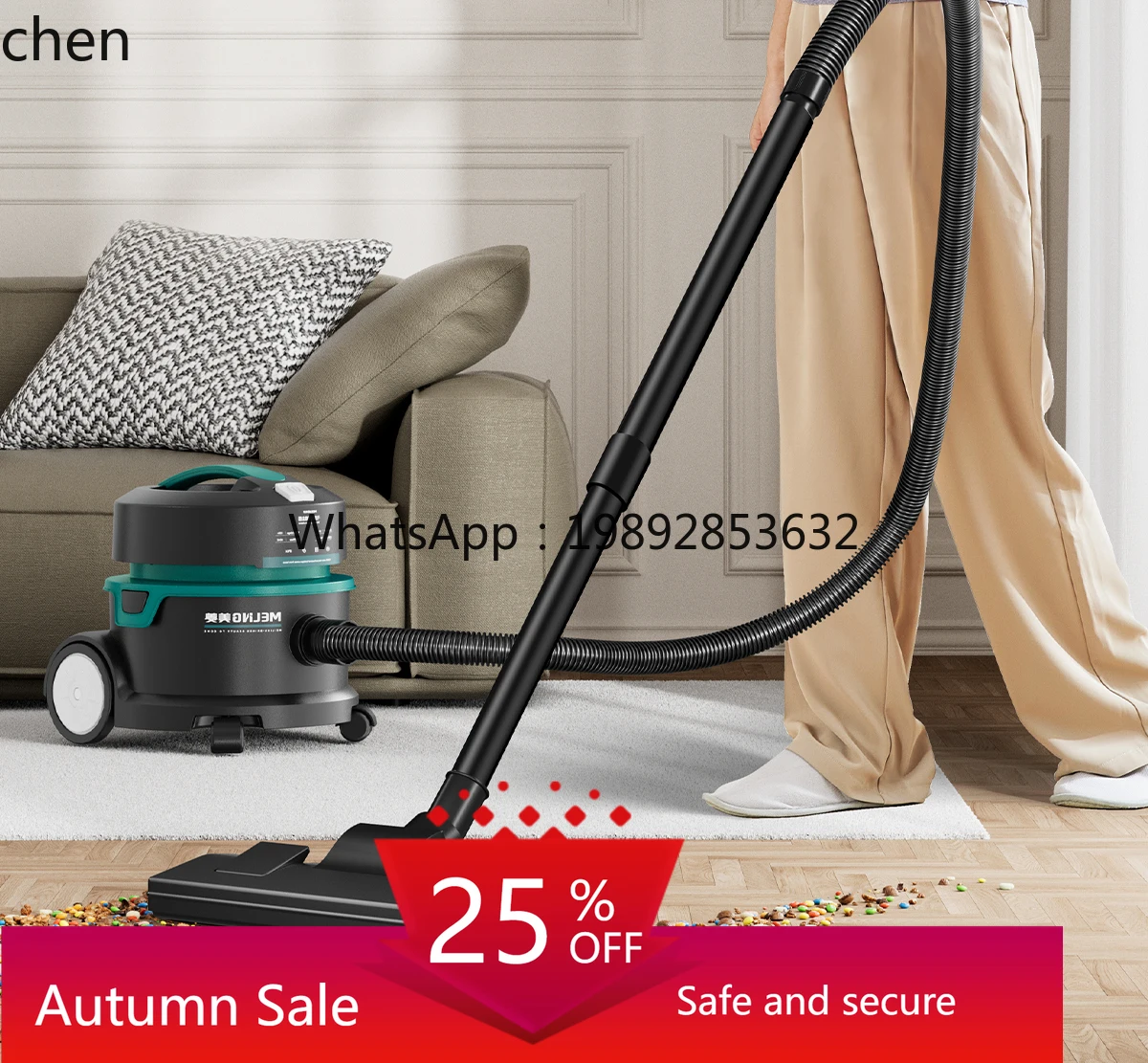 

Vacuum cleaner household large suction ultra-quiet strong power suction cat hair carpet reclamation cleaning vacuum cleaner