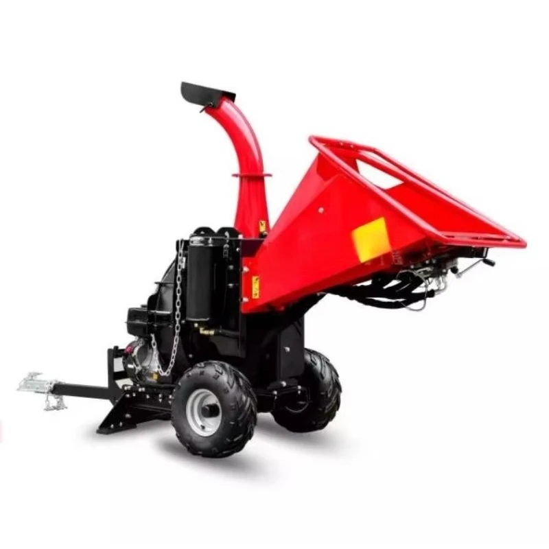Triturador de Árvores com Alimentação Automática 27hp 740cc, Capacidade de 5 Polegadas, Picador de Madeira