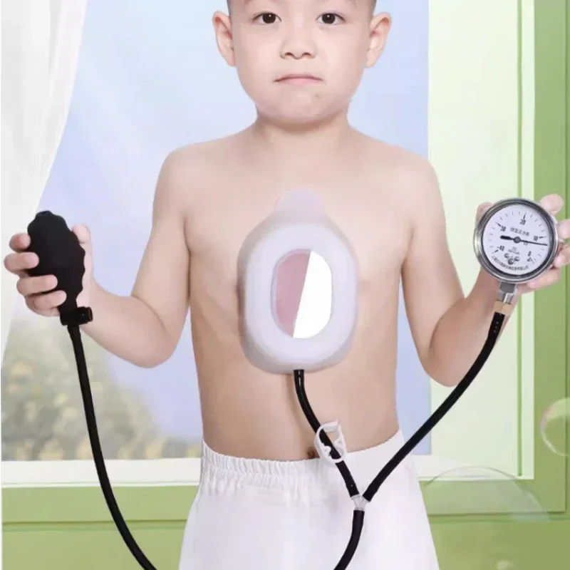 

Funnel Chest Negative Pressure Suction Cup Adult Flat Chest Brace Children Sternal Fracture Concave Flat Chest Correction Cheap