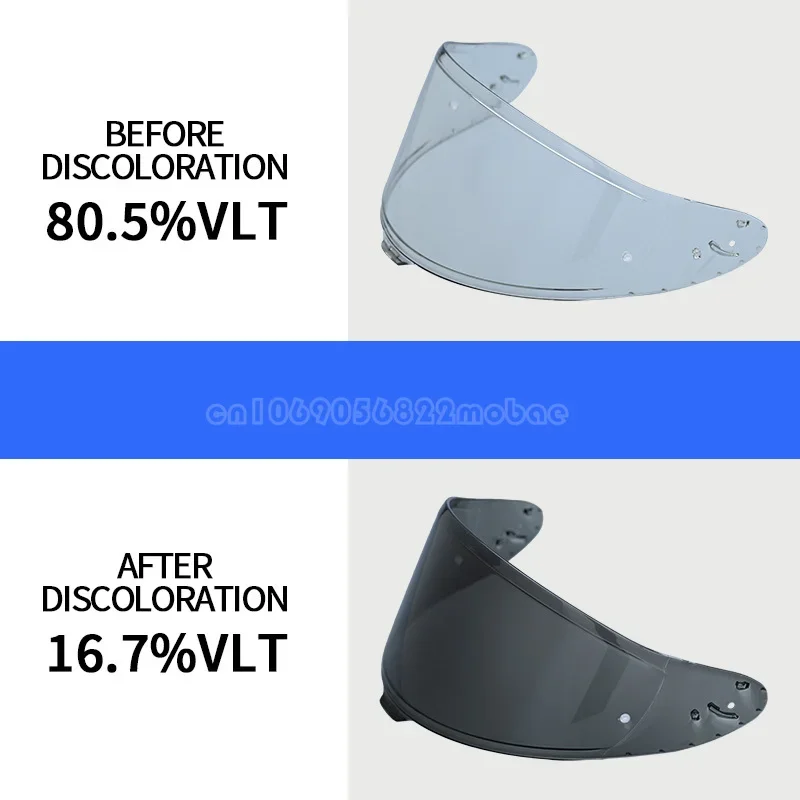 Photochromic Visor for SHOEI RF1400 RF-1400 NXR2 CWR-F2 Z8 CWR-F2R X15 X-15 X-Fifteen X-SPR Pro Helmet Visor Lens Accessories