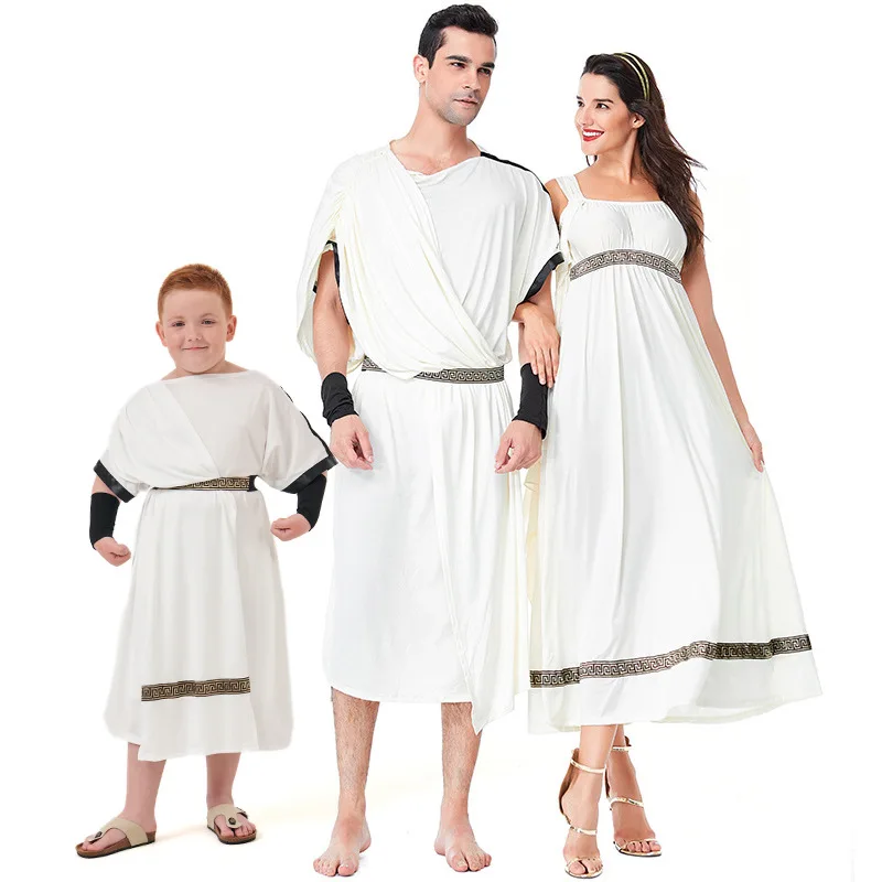 

Костюм на Хэллоуин, наряд бождя, король фараона, древняя мифология S, тема для родителей и детей, Афина, бож, традиционные китайские богини...