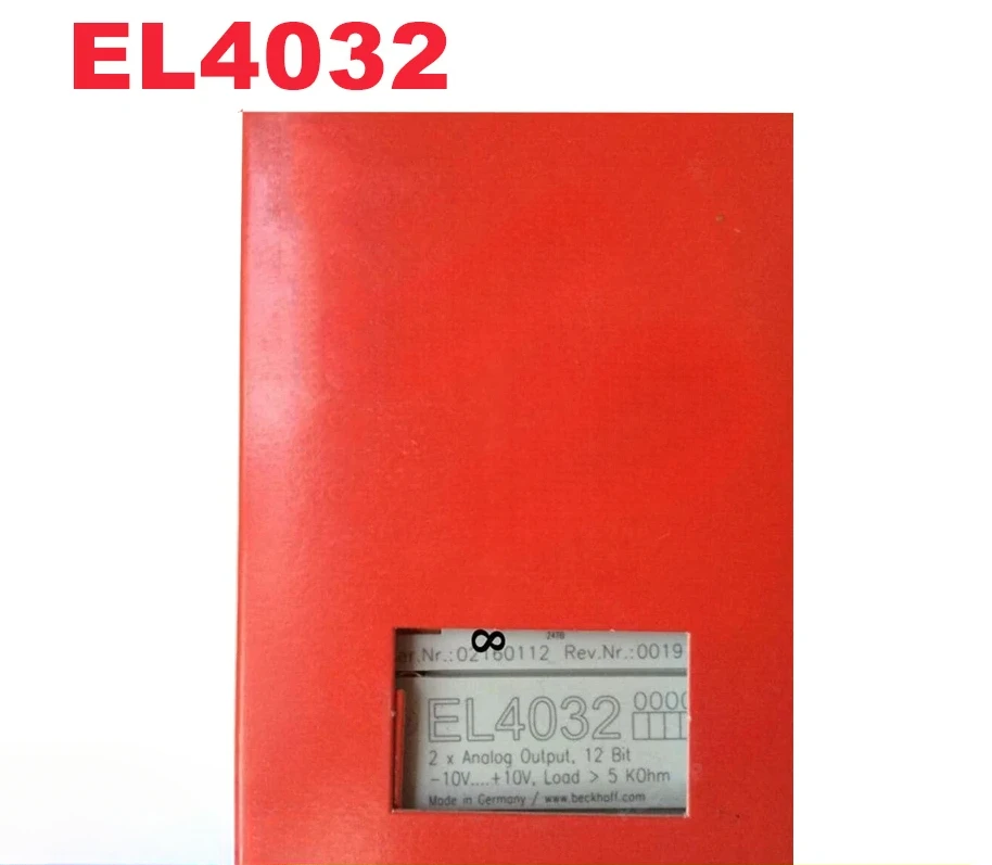 New Original EL4032 EL 4032 PLC Module EtherCAT Terminal 2-Channel Analog Output Module