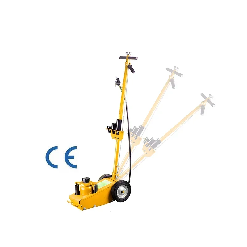 CE approved Large load removable pneumatic jack air floor jack 20 ton heavy dut y for trucks