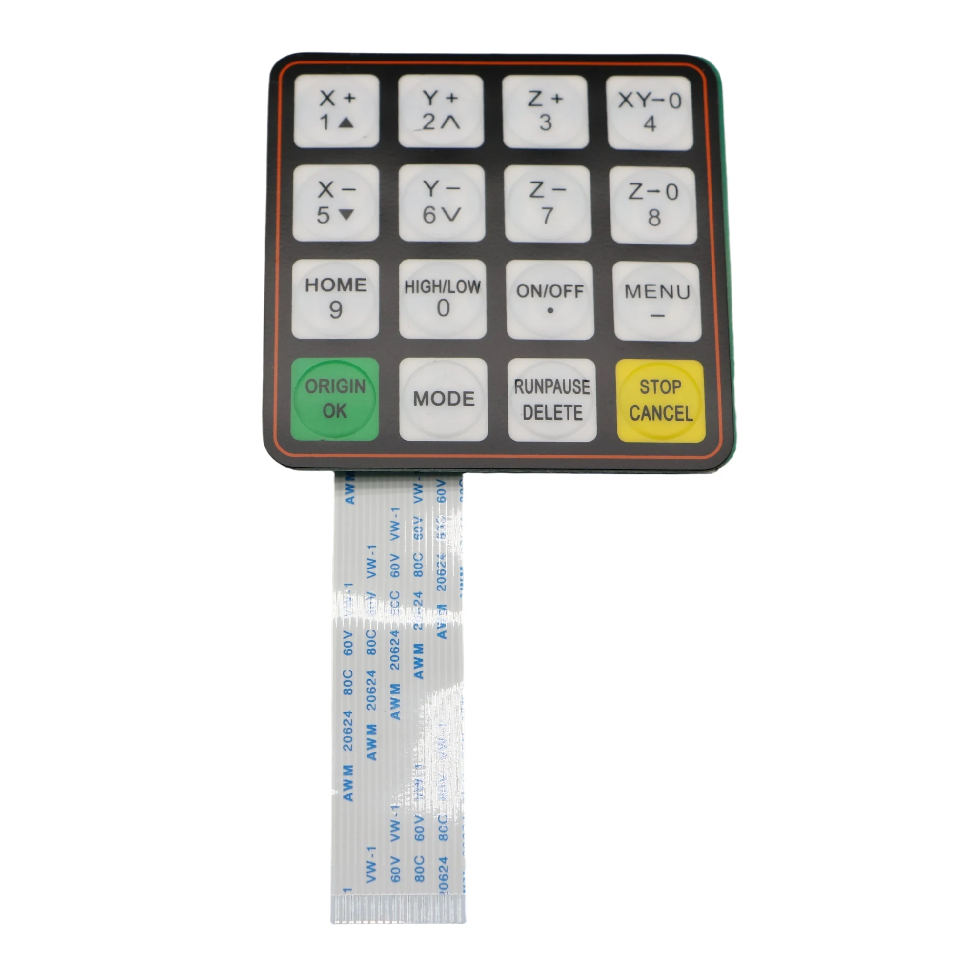 RichAuto A11 A12 A15 A18 DSP CNC Controller Parts Key Film Button Film for CNC Router Engraving Machine