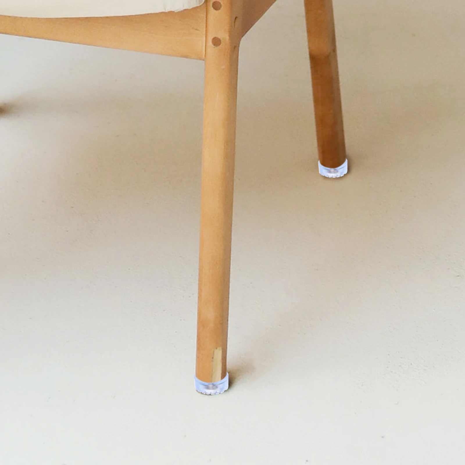 

20Pcs Rubber Chair Feet Non-Slip Furniture Leg Caps with Screws Prevent Floor Scratches for Home Office Furniture Protection