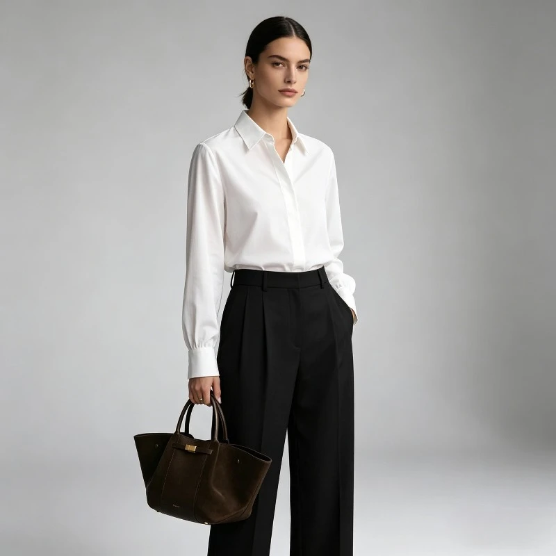 

Classic Designer Women's Diaper Bag: Elegant Leather Crossbody Bag with Vintage Style and Large Capacity Tote Function