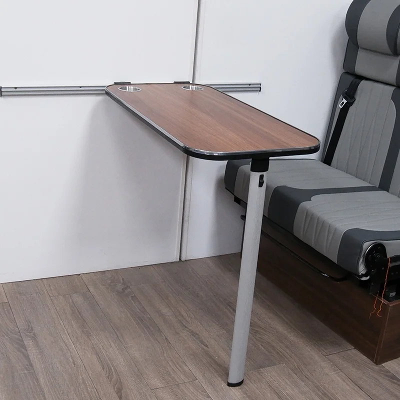 Auto Interior Accessories Wall-mounted Folding Table Wooden Foldable Table for RV Camper Van Caravan Interior