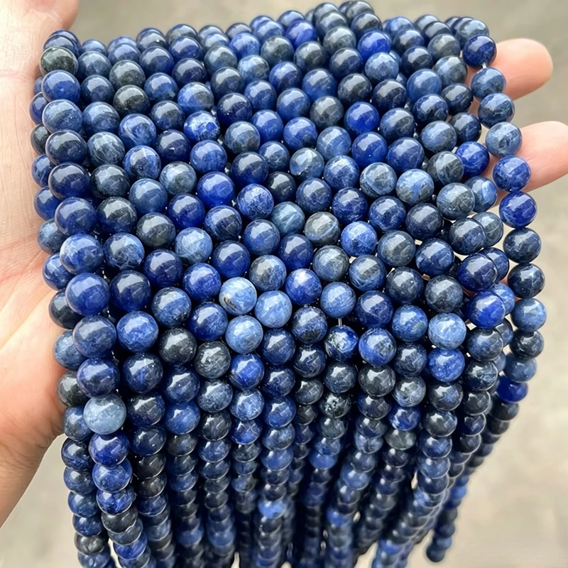 Natuursteen Echte Gele Tijgeroog Steen Kralen Ronde Losse Spacer Bead voor Sieraden Maken DIY Armband Ketting Accessoires 15"