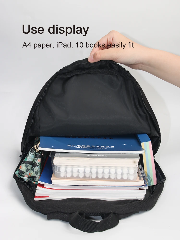 New Backpack Casual  Travel Backpack Computer Backpack Large-capacity Student School Bag Multi-functional Simple Bag