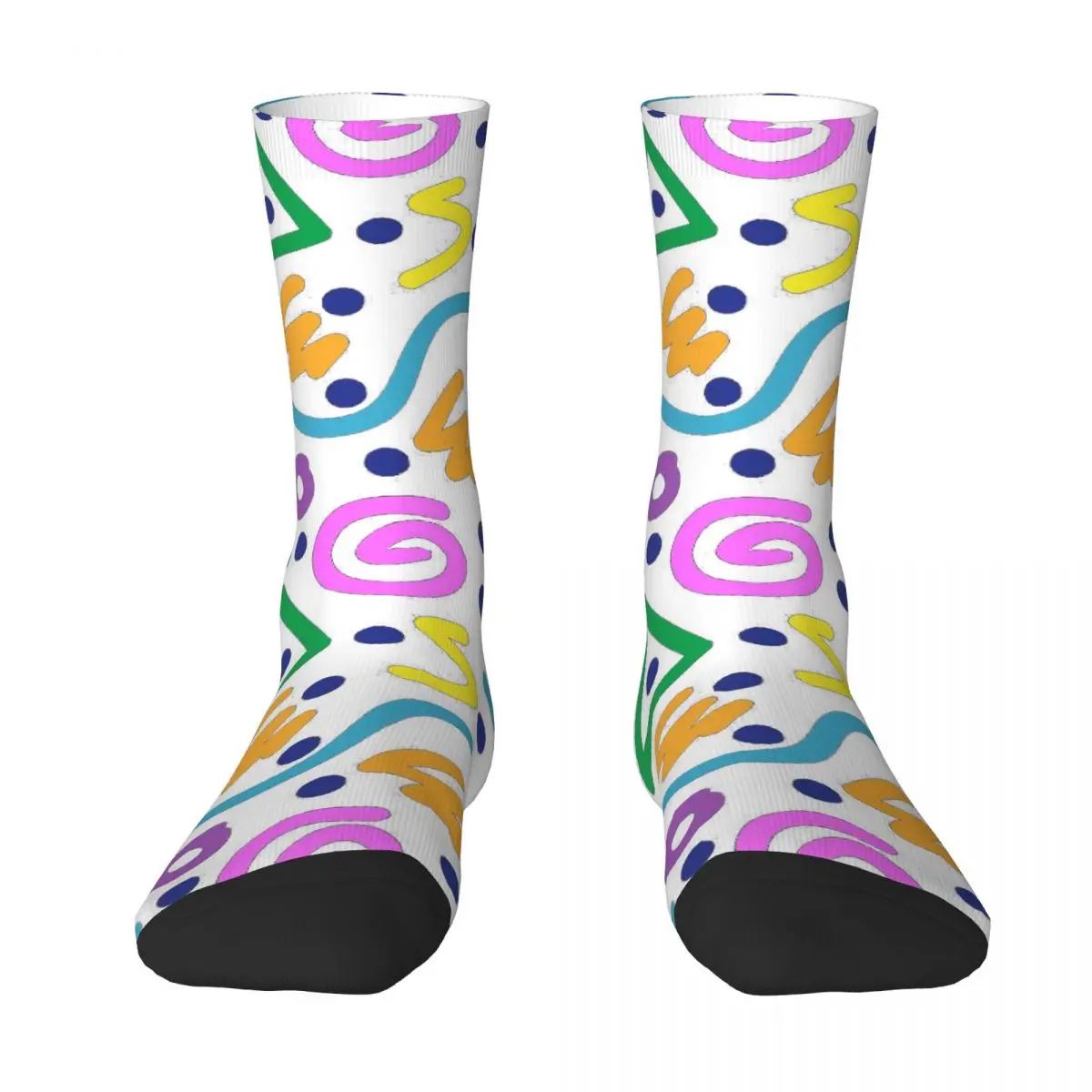 

Arcade Carpet Style Pattern Socks Harajuku High Quality Stockings All Season Long Socks Accessories for Unisex Birthday Present