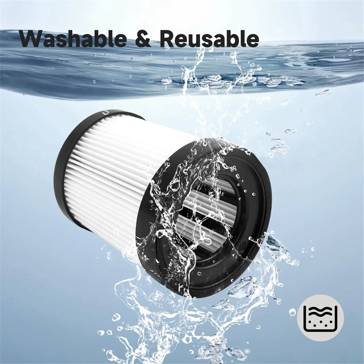 Filtro HEPA compatible con Fabuletta FSV001,FSV101,Girnoor G160 y G165 Afoddon a300wireless Stick aspiradoras Series