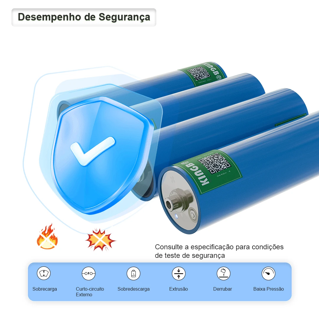 Kingbo Power 4 قطعة EVEC40 20Ah 3.2 فولت بطارية Lifepo4 للدراجات النارية محرك السيارات خلايا بطارية تخزين مريحة