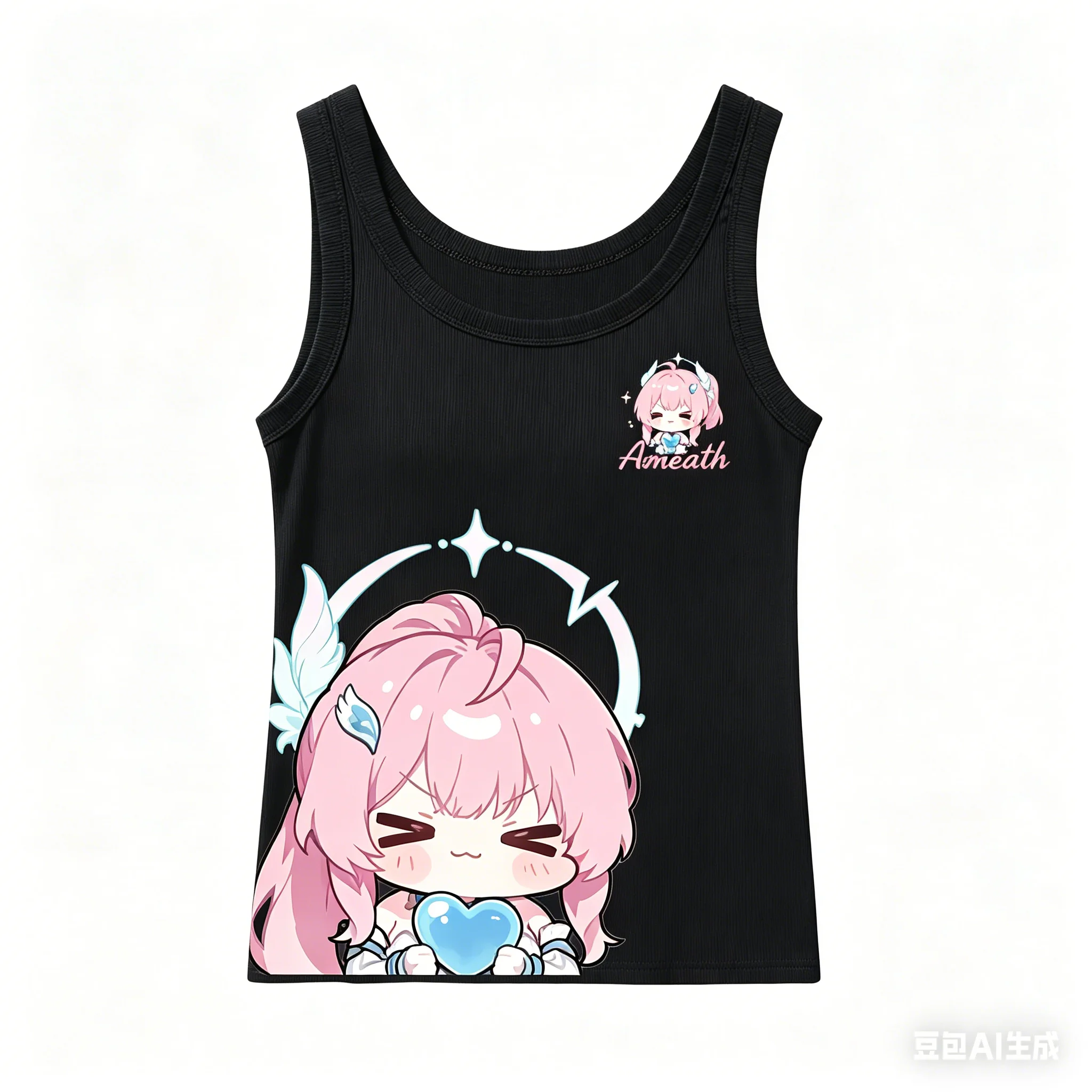 Wuthering Waves Ribbed Tank Streetwear Anime Lover New Model personality Clothes Year round clothing high quality hot product
