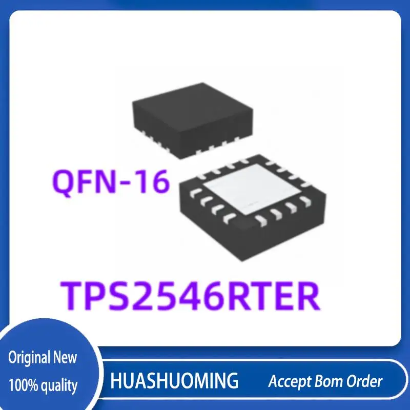 5Pcs/Lot   New  TPS2546RTER 2546 TPS2546RTE TPS2546 QFN16