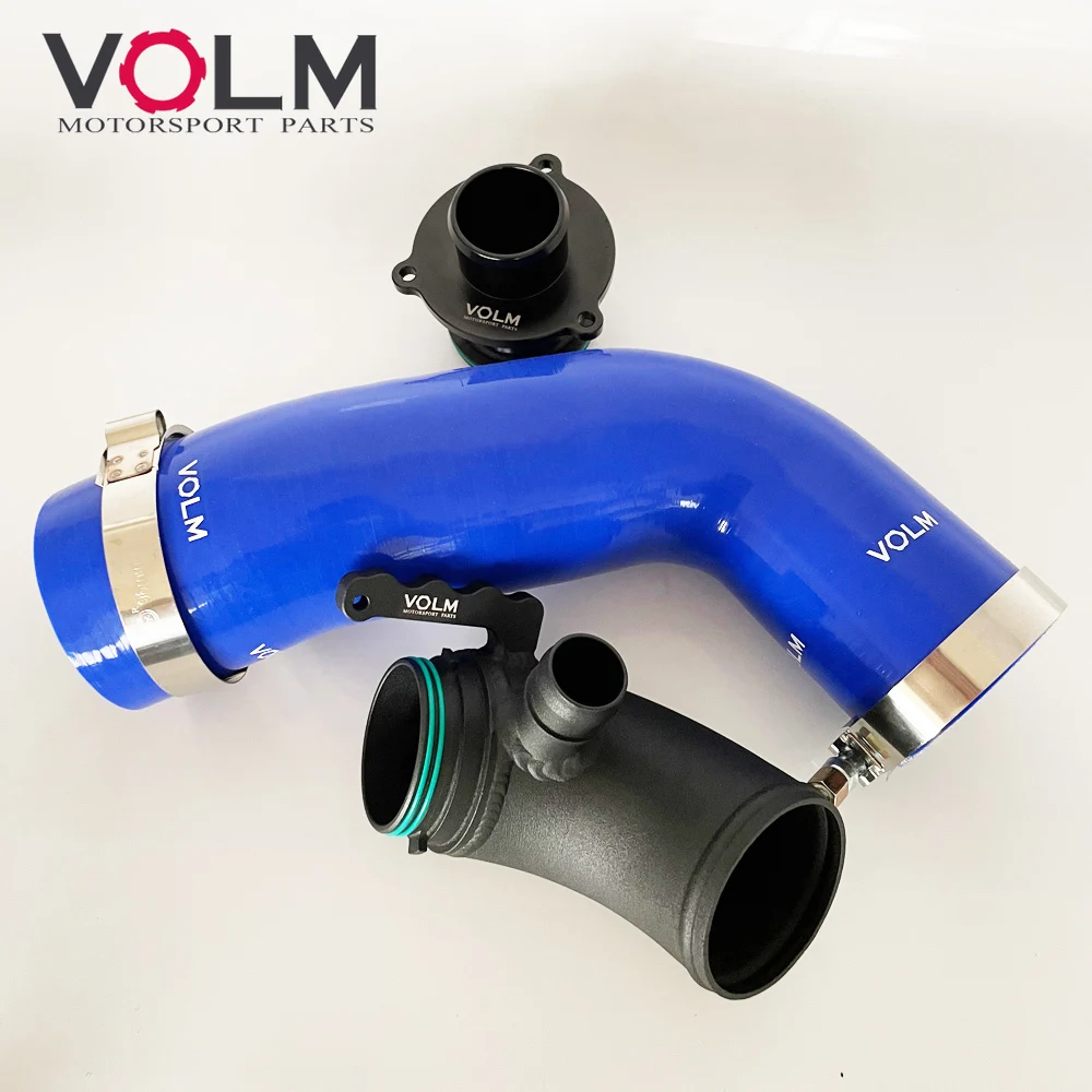 Silicone Intake Hose Pipe Elbow Turbo Inlet outlet Muffler Delete For VW Golf MK7 GTI R Audi 2015+ V8 MK3 A3 S3 TT